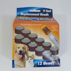PediPaws G-3379 Nail Grinder‎ Replacement - 12 Heads